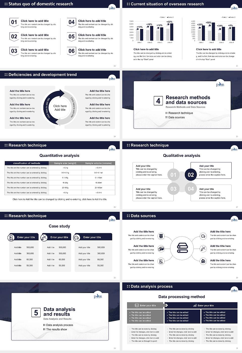 PDM University Graduation Thesis Defense PPT Template16:9 ratio PPT effect preview image4