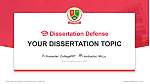 Nims University Graduation Thesis Defense PPT Template