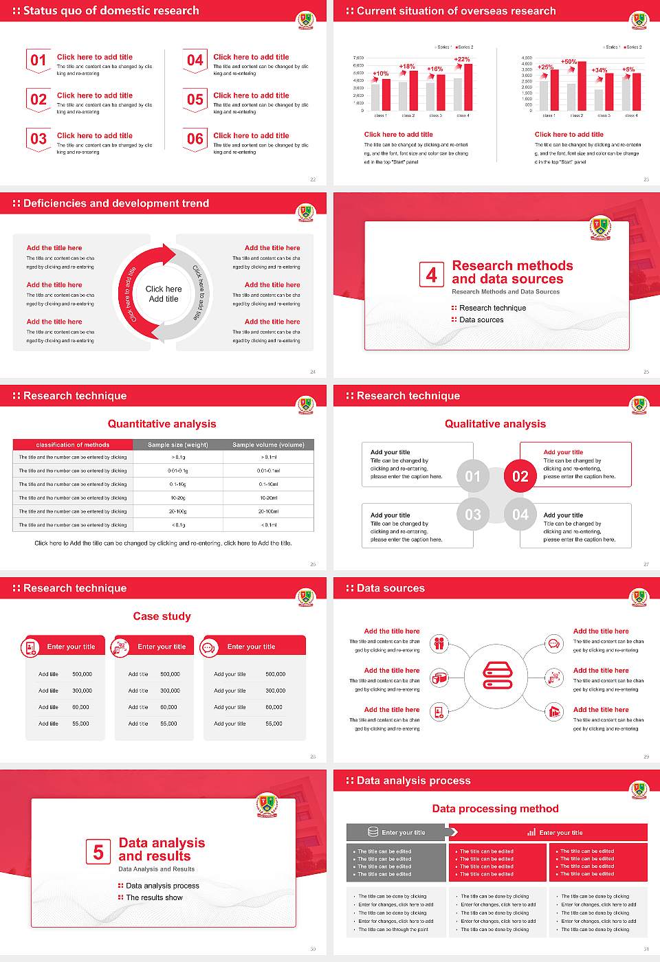 Nims University Graduation Thesis Defense PPT Template16:9 ratio PPT effect preview image4