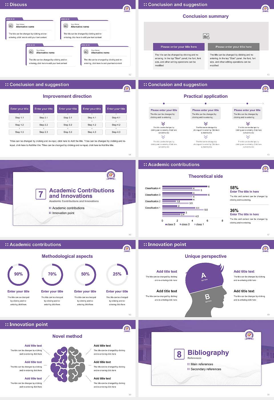 North East Frontier Technical University Graduation Thesis Defense PPT Template16:9 ratio PPT effect preview image6