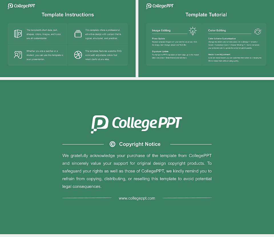 Plastindia International University Course/Courseware Creation PPT Template16:9 ratio PPT effect preview image5