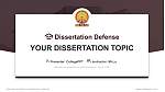 National Law University and Judicial Academy Graduation Thesis Defense PPT Template