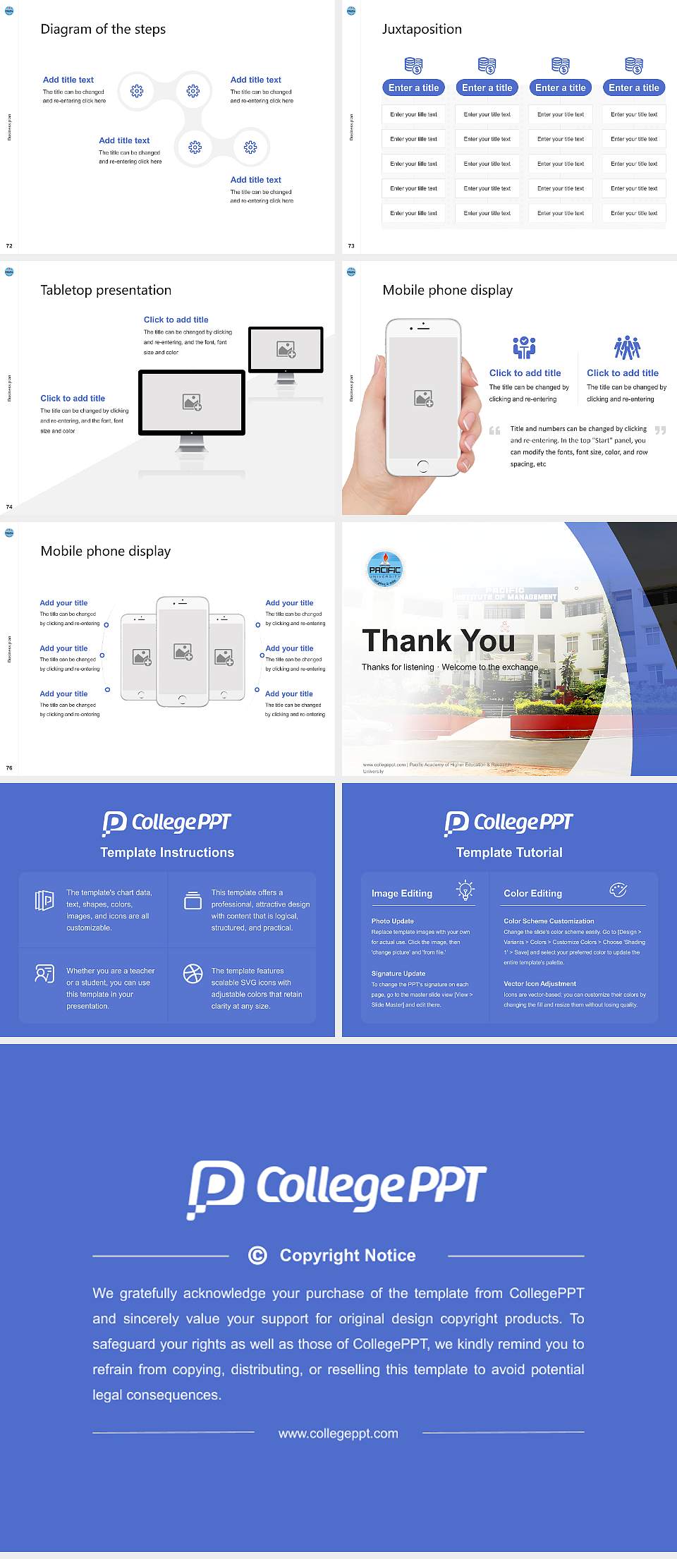 Pacific Academy of Higher Education & Research University Competition/Entrepreneurship Contest PPT Template4:3 ratio PPT effect preview image9