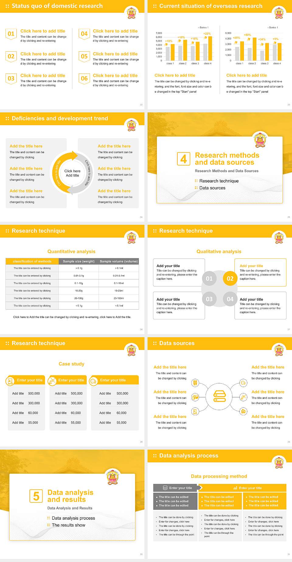 Potti Sreeramulu Telugu University Graduation Thesis Defense PPT Template4:3 ratio PPT effect preview image4