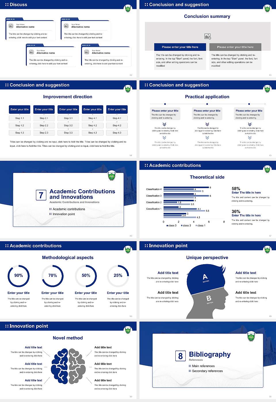 National University of Study & Research in Law Graduation Thesis Defense PPT Template16:9 ratio PPT effect preview image6