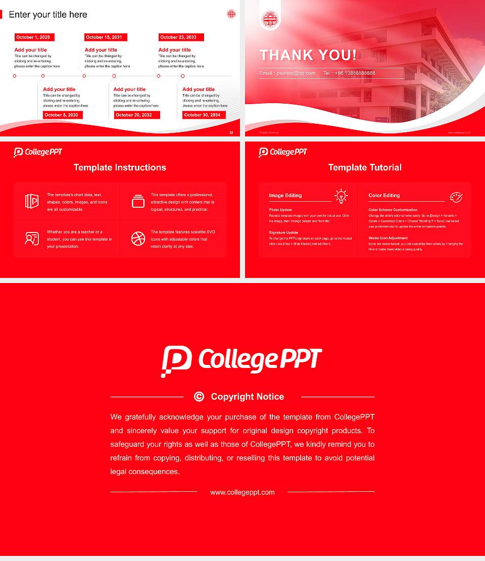 Panjab University Lecture Sharing and Networking Event PPT Template16:9 ratio PPT effect preview image4