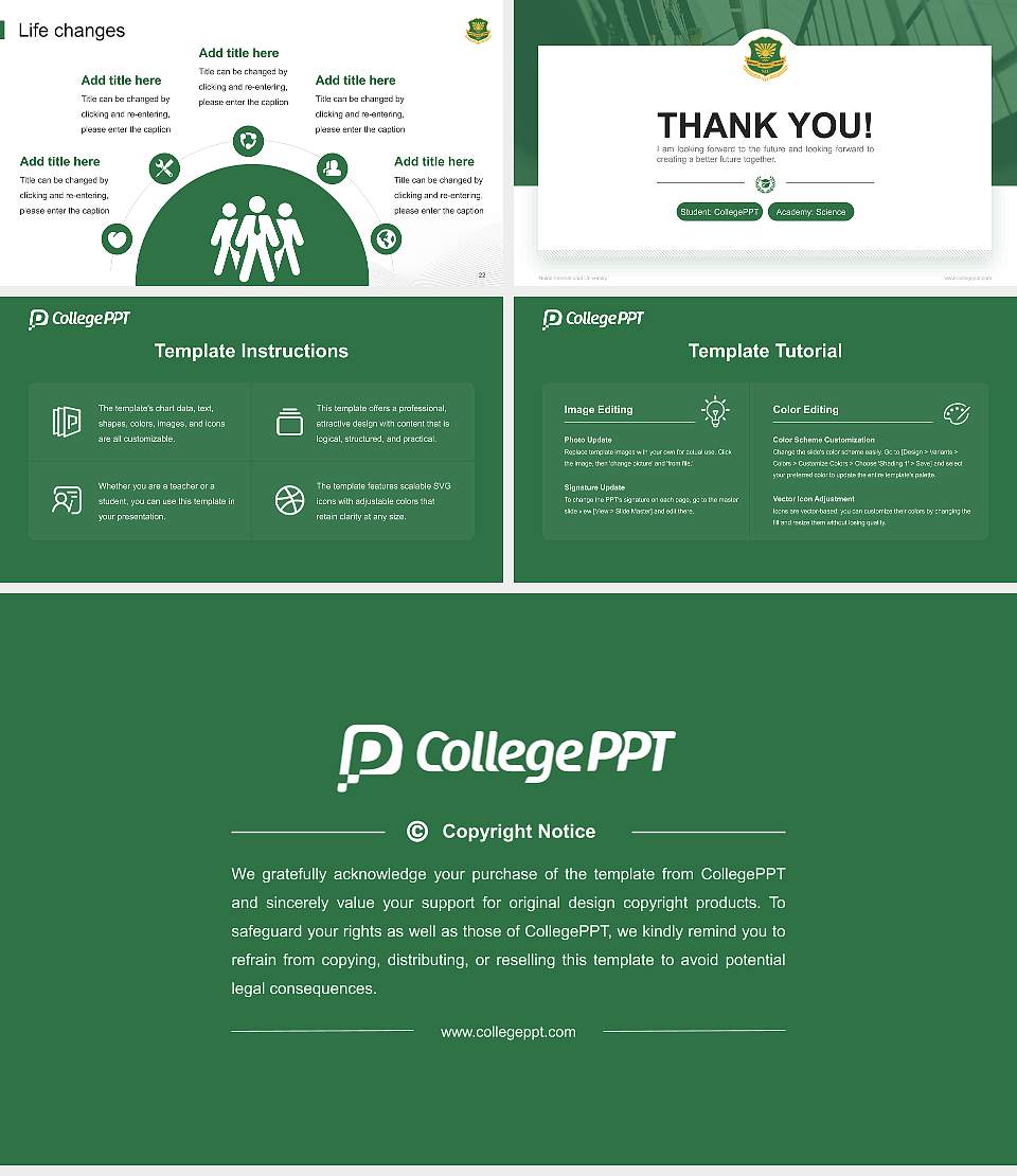 Noida International University National Scholarship Defense PPT Template16:9 ratio PPT effect preview image4