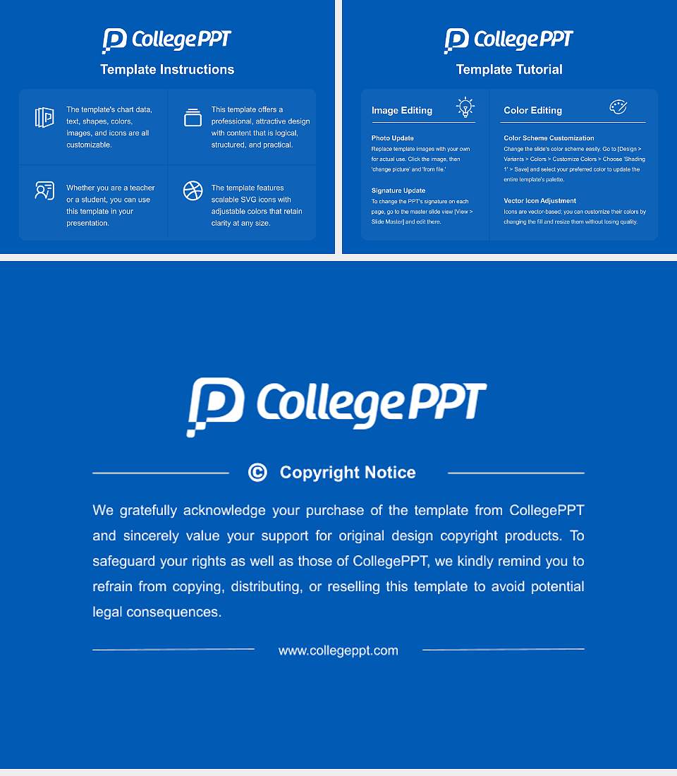 Nirma University Course/Courseware Creation PPT Template4:3 ratio PPT effect preview image5