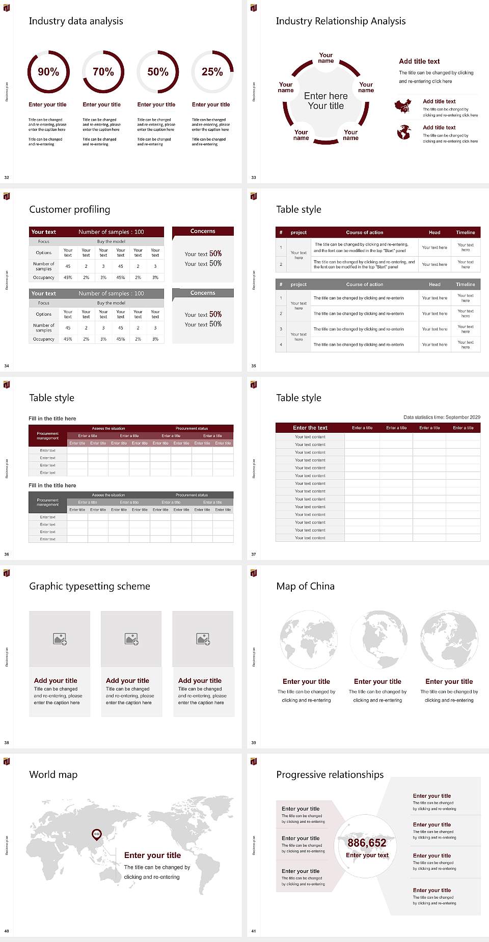 NICMAR University Competition/Entrepreneurship Contest PPT Template4:3 ratio PPT effect preview image5