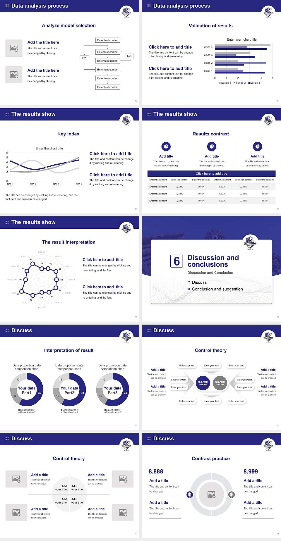 National Law University (Odisha) Graduation Thesis Defense PPT Template4:3 ratio PPT effect preview image5