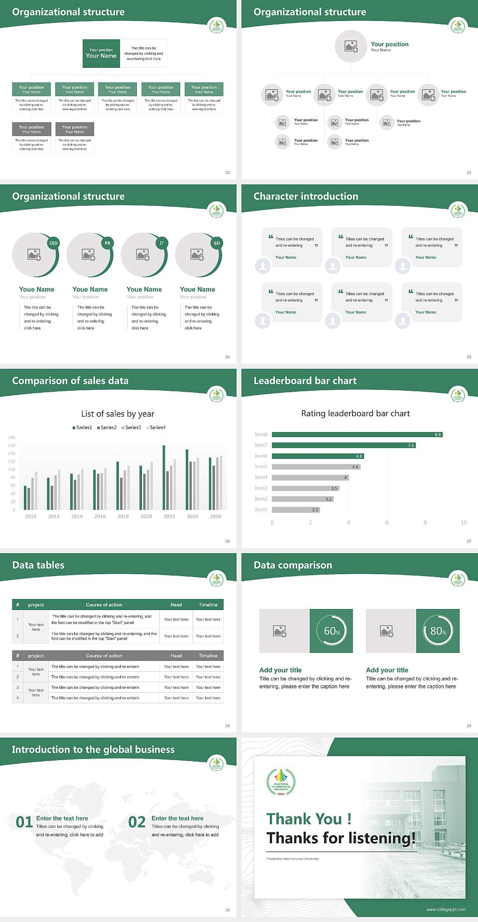Plastindia International University Academic Presentation/Research Findings Report PPT Template4:3 ratio PPT effect preview image4
