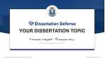 O.P. Jindal Global University Graduation Thesis Defense PPT Template