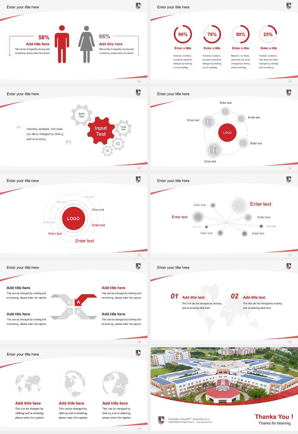 SVKM’s NMIMS（Shirpur Campus） Course/Courseware Creation PPT Template16:9 ratio PPT effect preview image4