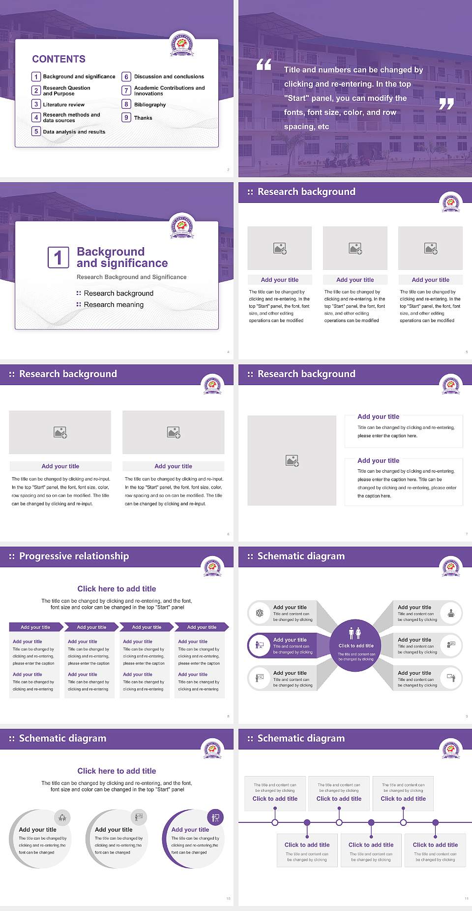North East Frontier Technical University Graduation Thesis Defense PPT Template4:3 ratio PPT effect preview image2