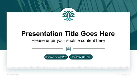 Plaksha University National Scholarship Defense PPT Template