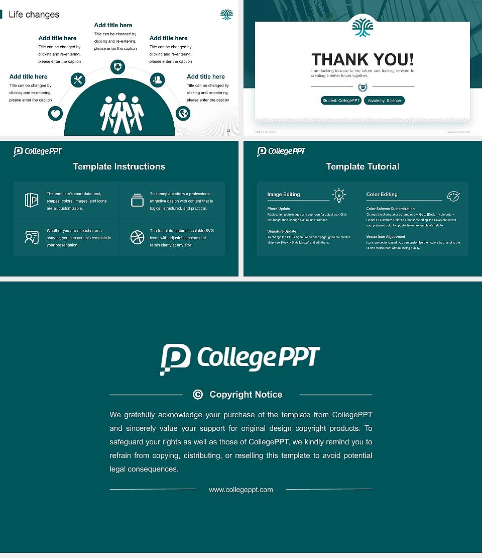 Plaksha University National Scholarship Defense PPT Template16:9 ratio PPT effect preview image4