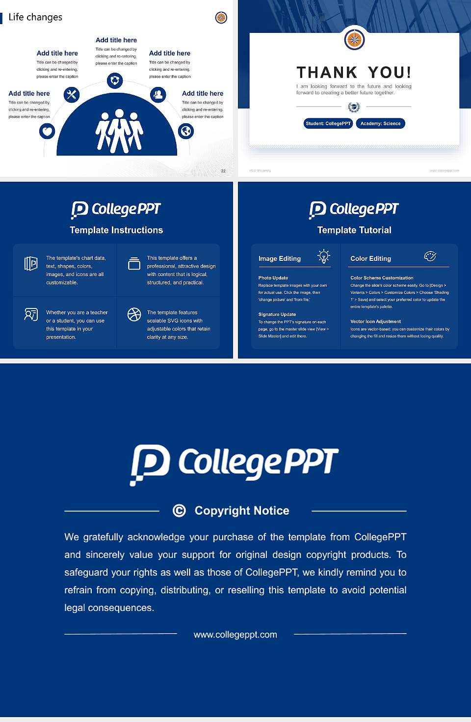 PES University National Scholarship Defense PPT Template4:3 ratio PPT effect preview image4
