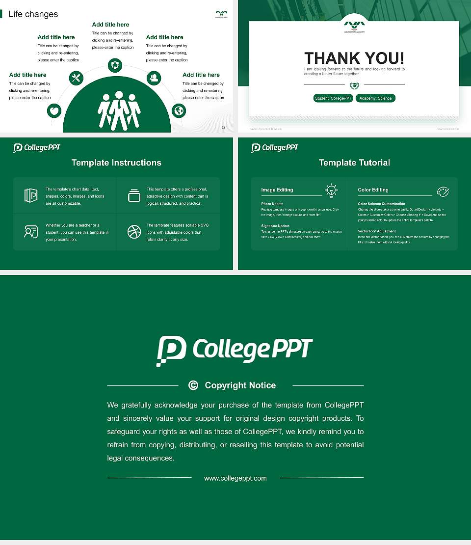 Navsari Agricultural University National Scholarship Defense PPT Template16:9 ratio PPT effect preview image4