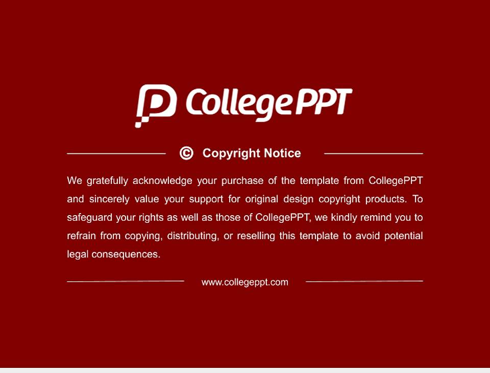 Nirwan University Resume PPT Template4:3 ratio PPT effect preview image5