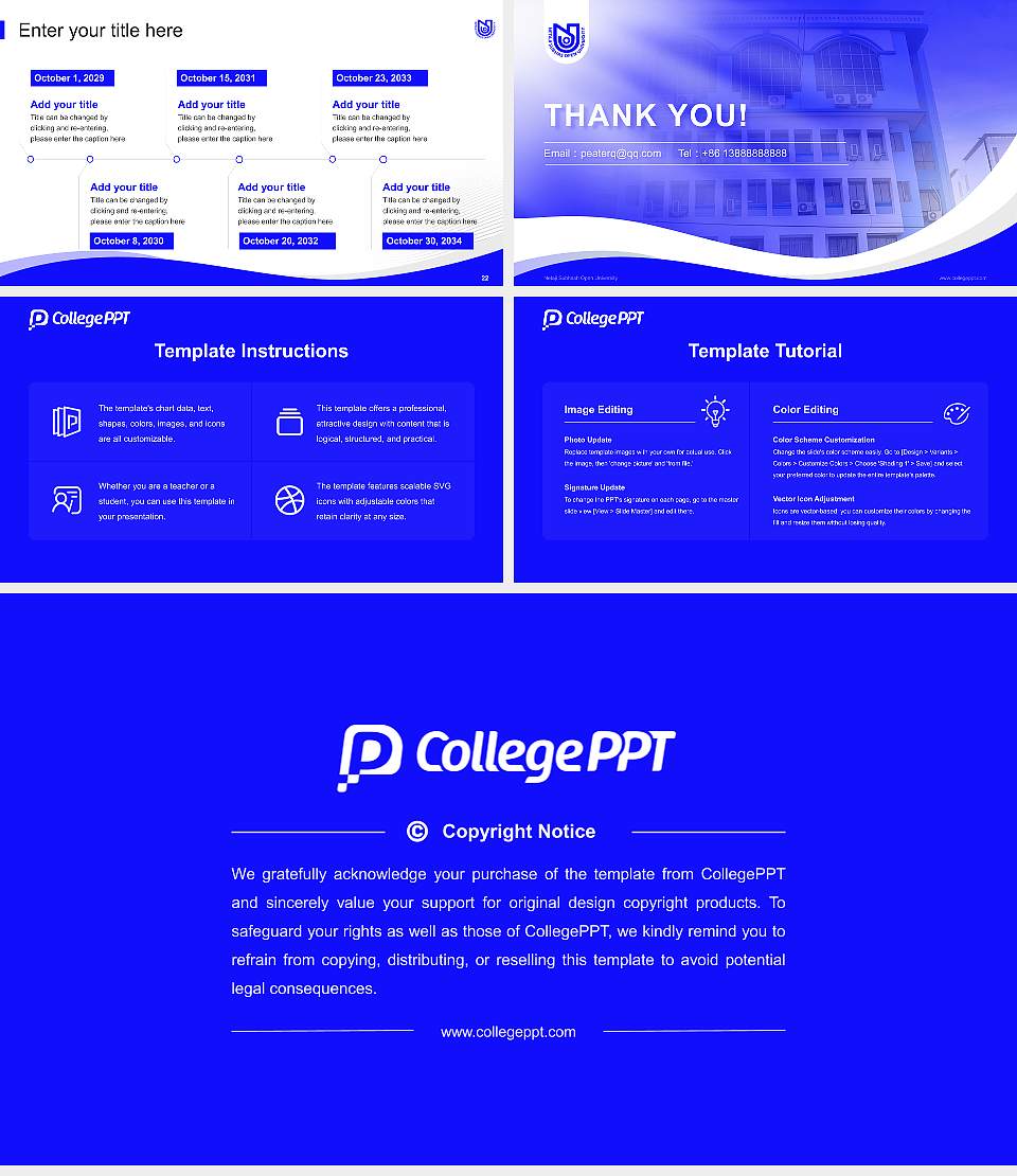Netaji Subhash Open University Lecture Sharing and Networking Event PPT Template16:9 ratio PPT effect preview image4