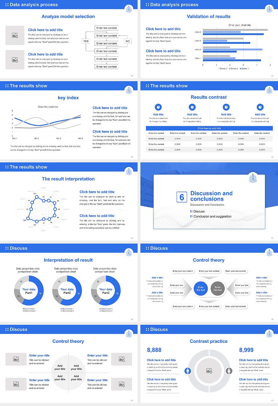 Nizam ‘s Institute of Medical Sciences Graduation Thesis Defense PPT Template16:9 ratio PPT effect preview image5
