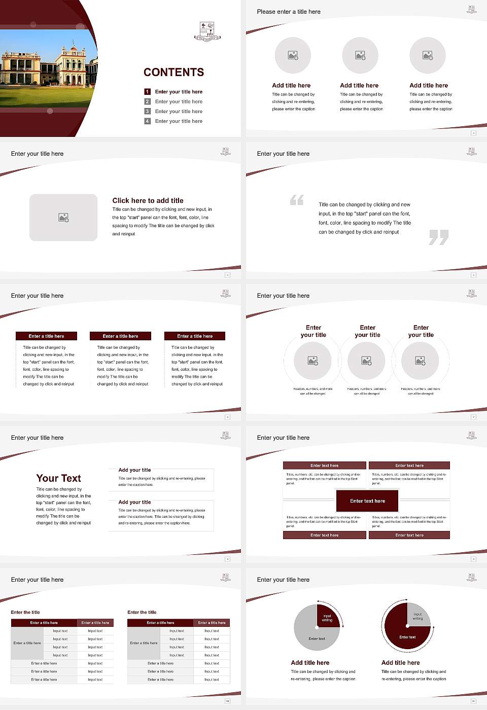 Patna University Course/Courseware Creation PPT Template16:9 ratio PPT effect preview image2