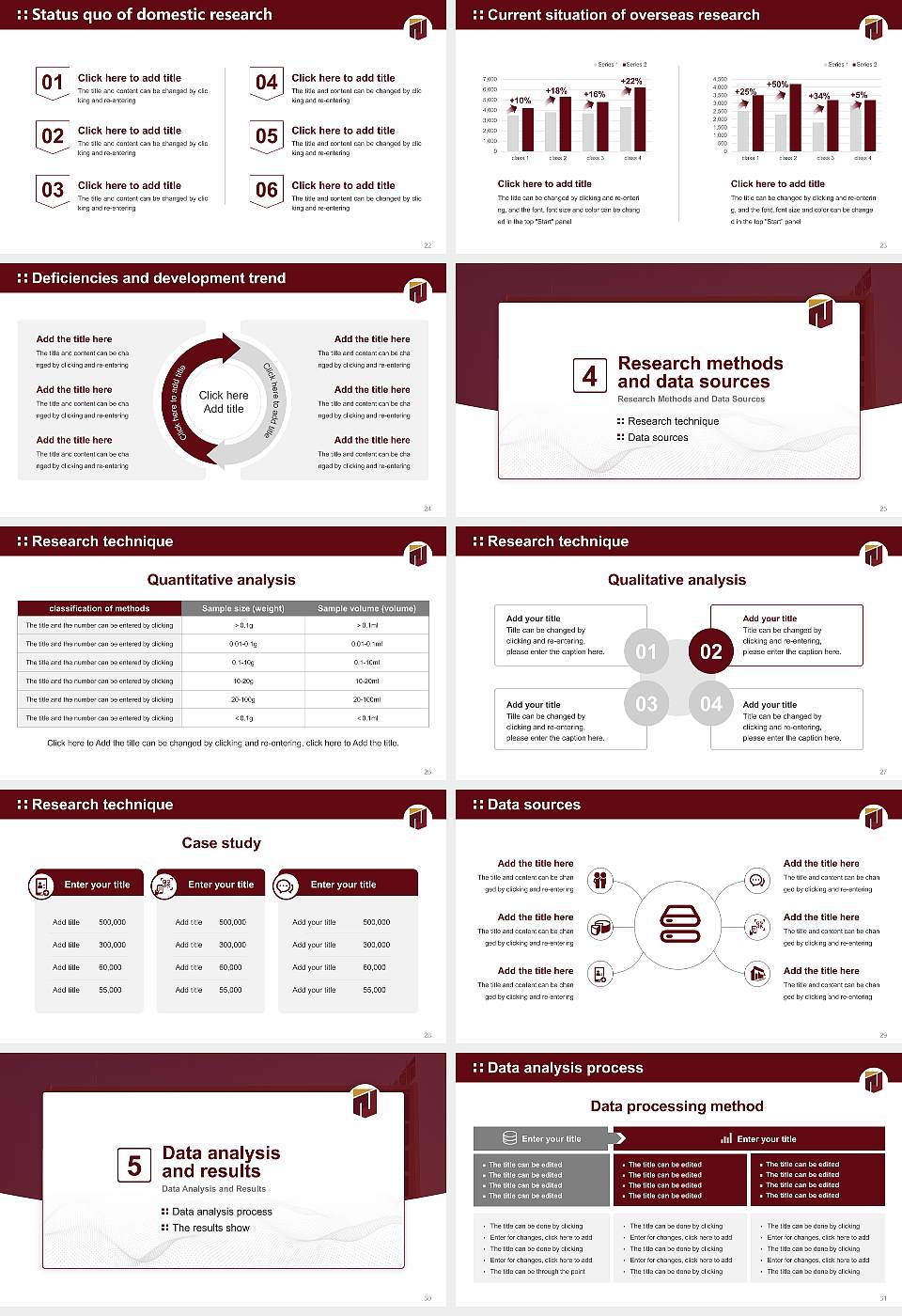 NICMAR University Graduation Thesis Defense PPT Template16:9 ratio PPT effect preview image4