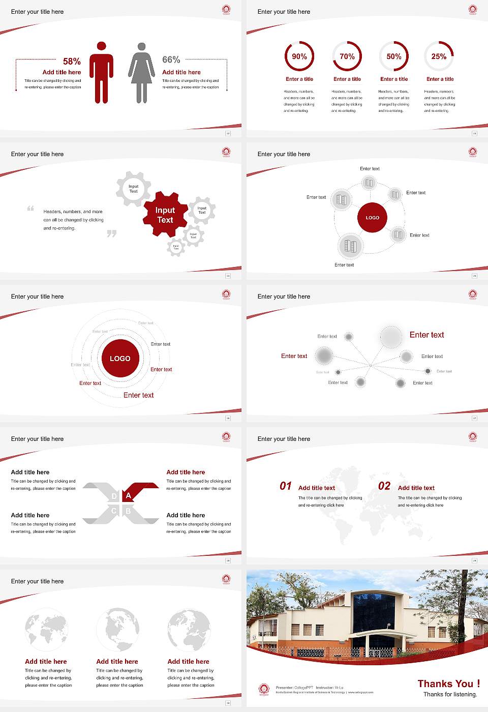 North Eastern Regional Institute of Science & Technology Course/Courseware Creation PPT Template16:9 ratio PPT effect preview image4
