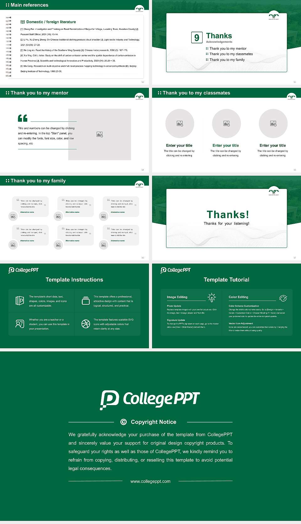 Navsari Agricultural University Graduation Thesis Defense PPT Template16:9 ratio PPT effect preview image7