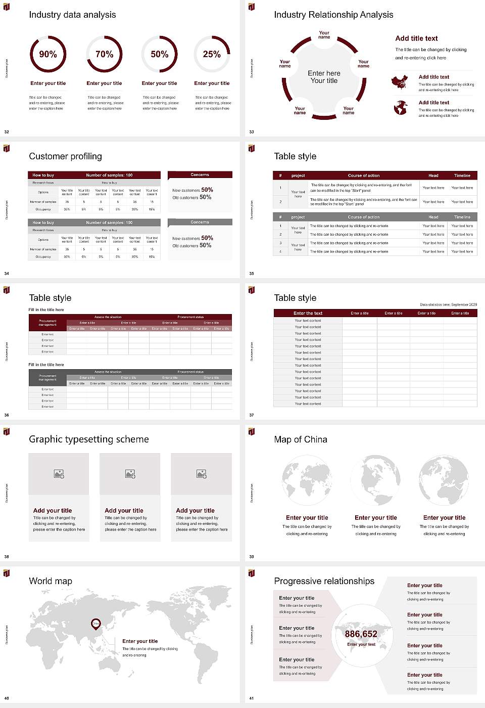 NICMAR University Competition/Entrepreneurship Contest PPT Template16:9 ratio PPT effect preview image5