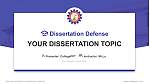 P.K. University Graduation Thesis Defense PPT Template