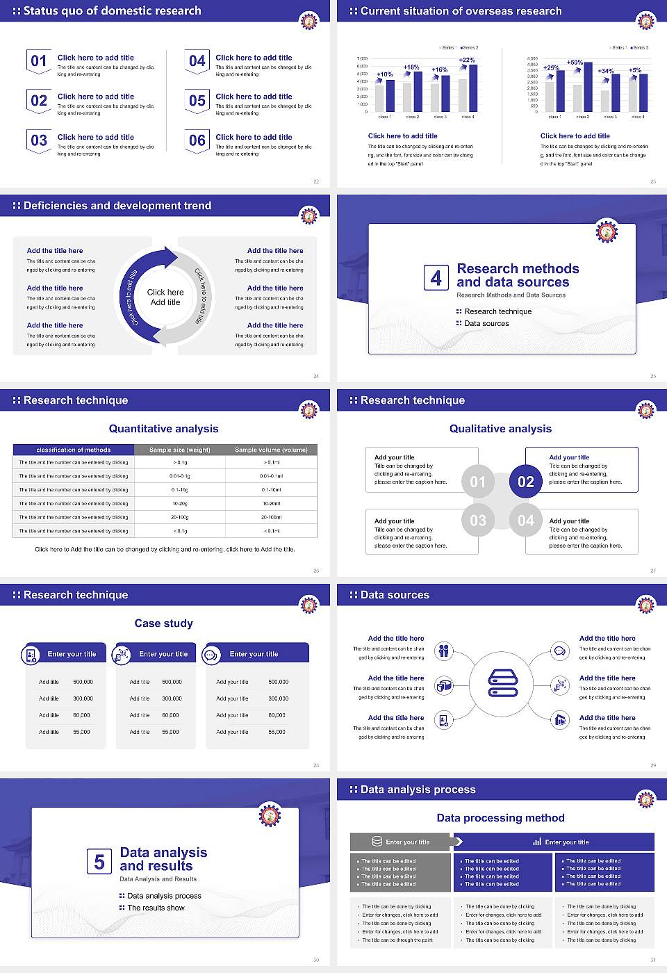 P.K. University Graduation Thesis Defense PPT Template16:9 ratio PPT effect preview image4