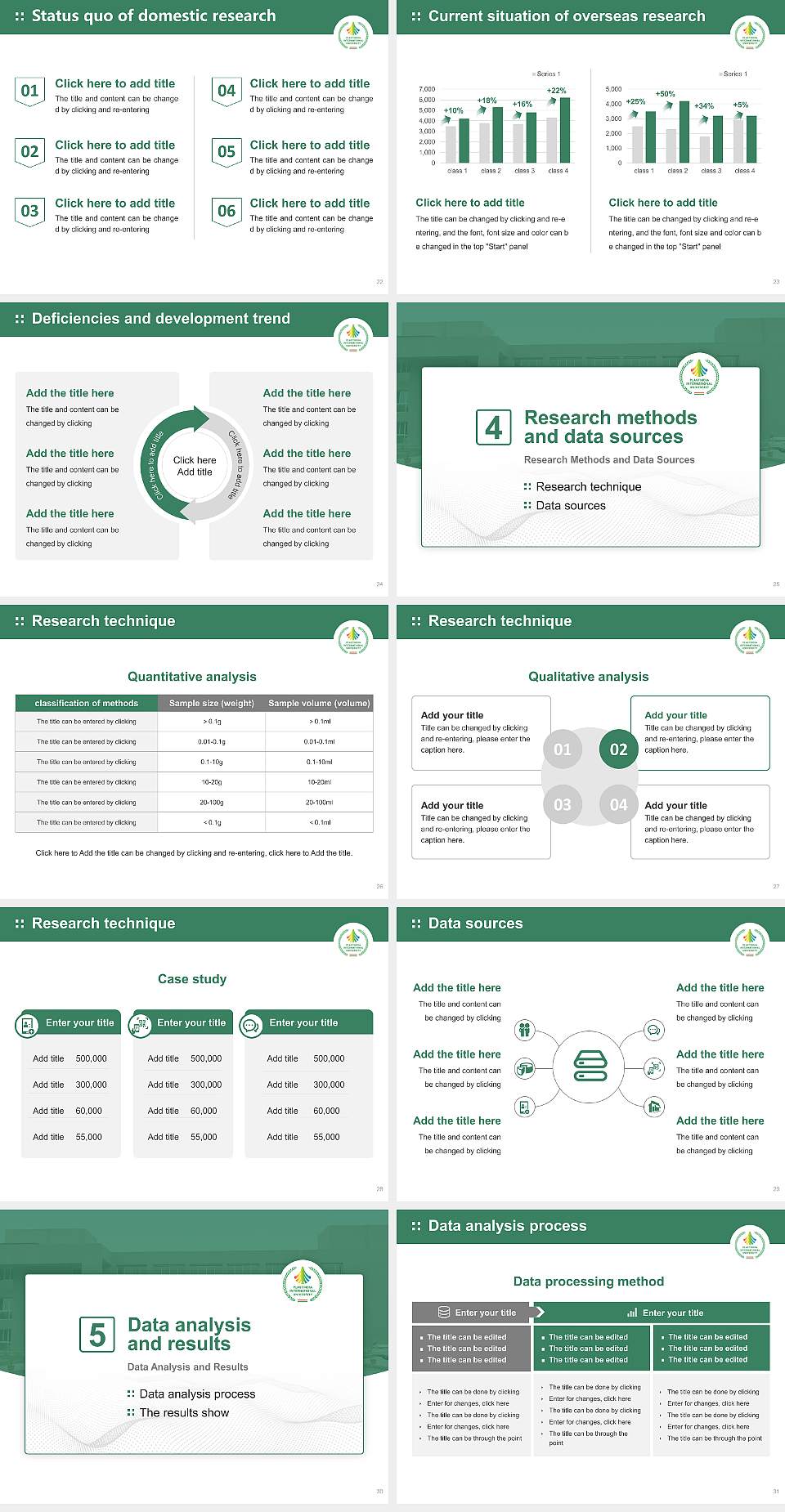 Plastindia International University Graduation Thesis Defense PPT Template4:3 ratio PPT effect preview image4