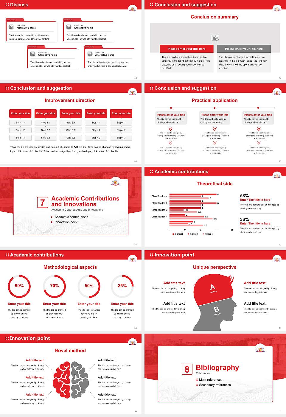 Parul University Graduation Thesis Defense PPT Template16:9 ratio PPT effect preview image6