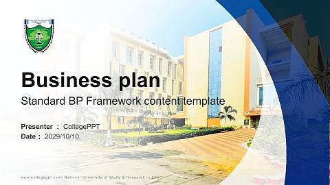 National University of Study & Research in Law Competition/Entrepreneurship Contest PPT Template