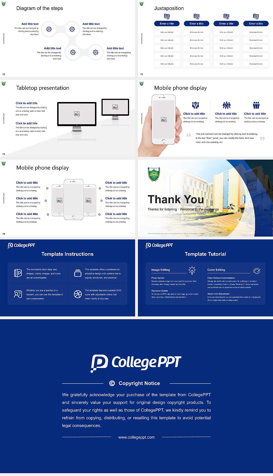 National University of Study & Research in Law Competition/Entrepreneurship Contest PPT Template16:9 ratio PPT effect preview image9
