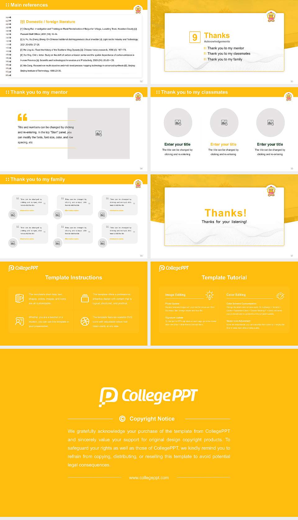 Potti Sreeramulu Telugu University Graduation Thesis Defense PPT Template16:9 ratio PPT effect preview image7