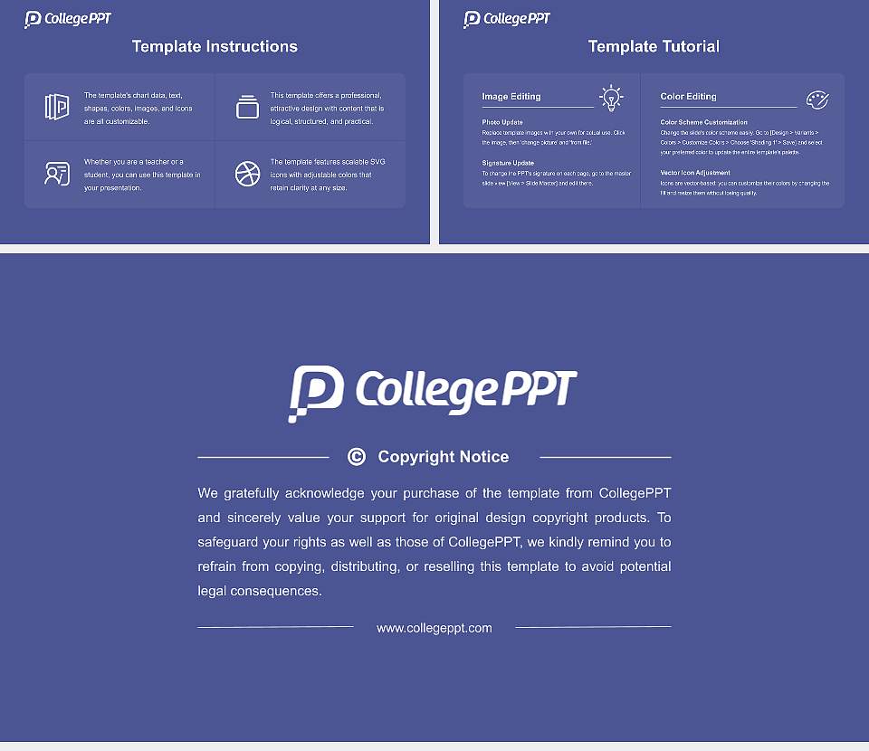 Pondicherry University Academic Presentation/Research Findings Report PPT Template16:9 ratio PPT effect preview image5