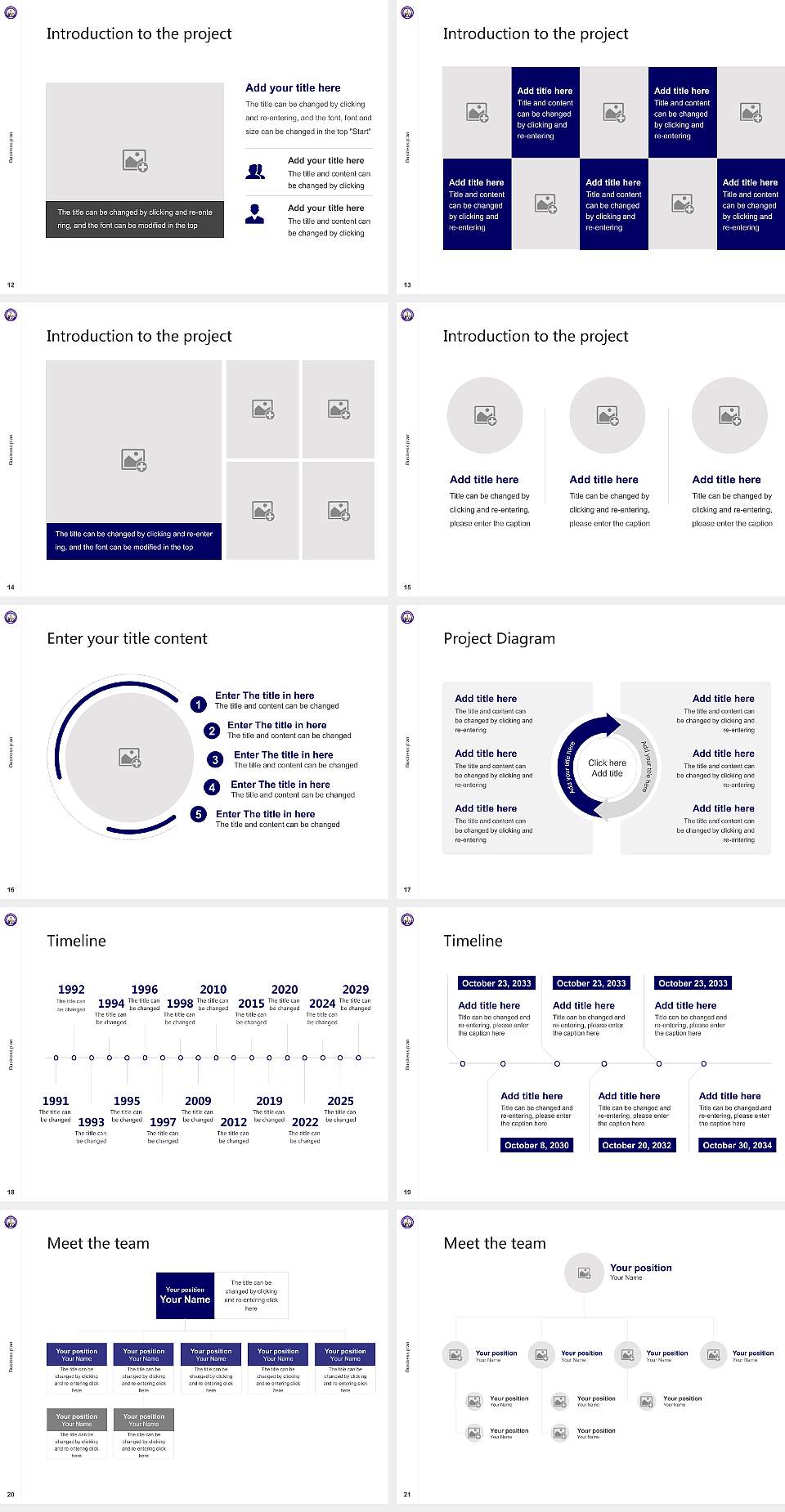 Periyar University Competition/Entrepreneurship Contest PPT Template4:3 ratio PPT effect preview image3