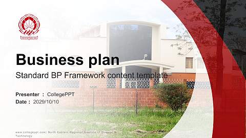 North Eastern Regional Institute of Science & Technology Competition/Entrepreneurship Contest PPT Template