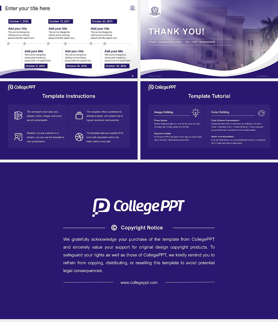 Osmania University Lecture Sharing and Networking Event PPT Template16:9 ratio PPT effect preview image4