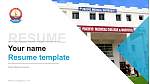 Pacific Medical University Resume Templat PPT