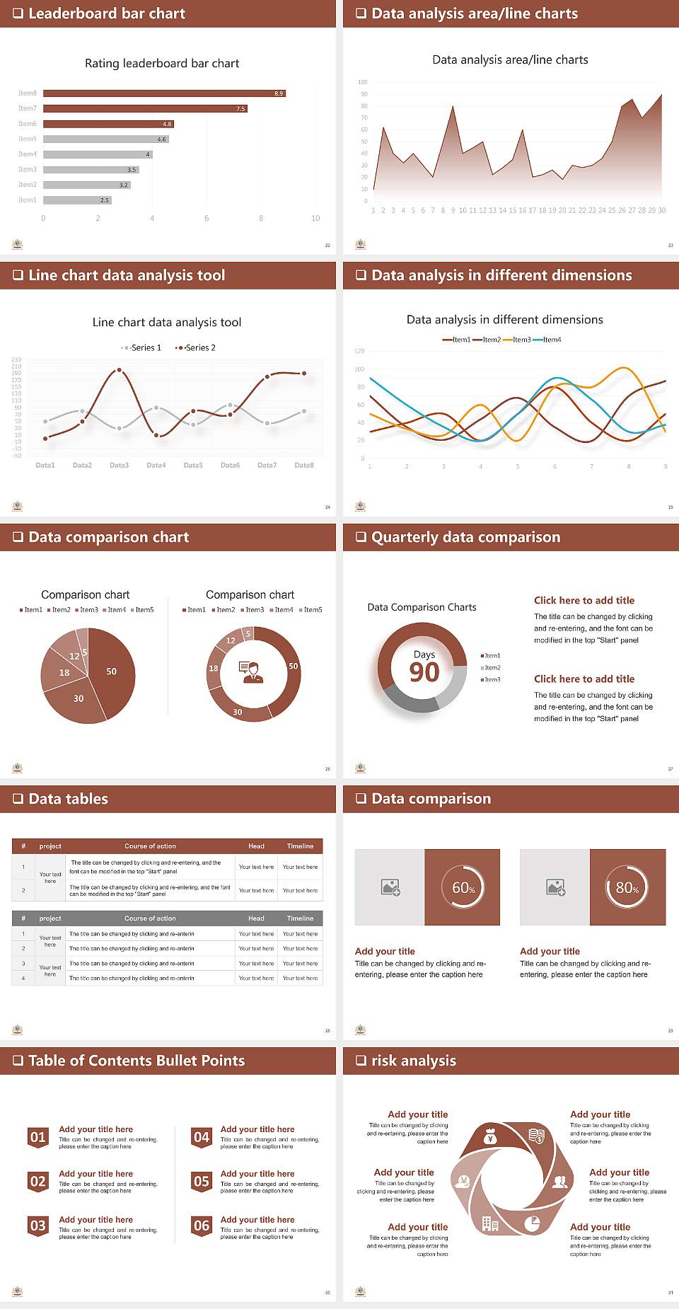Nrupathunga University General PPT Template4:3 ratio PPT effect preview image4