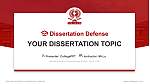 National University of Advanced Legal Studies Graduation Thesis Defense PPT Template