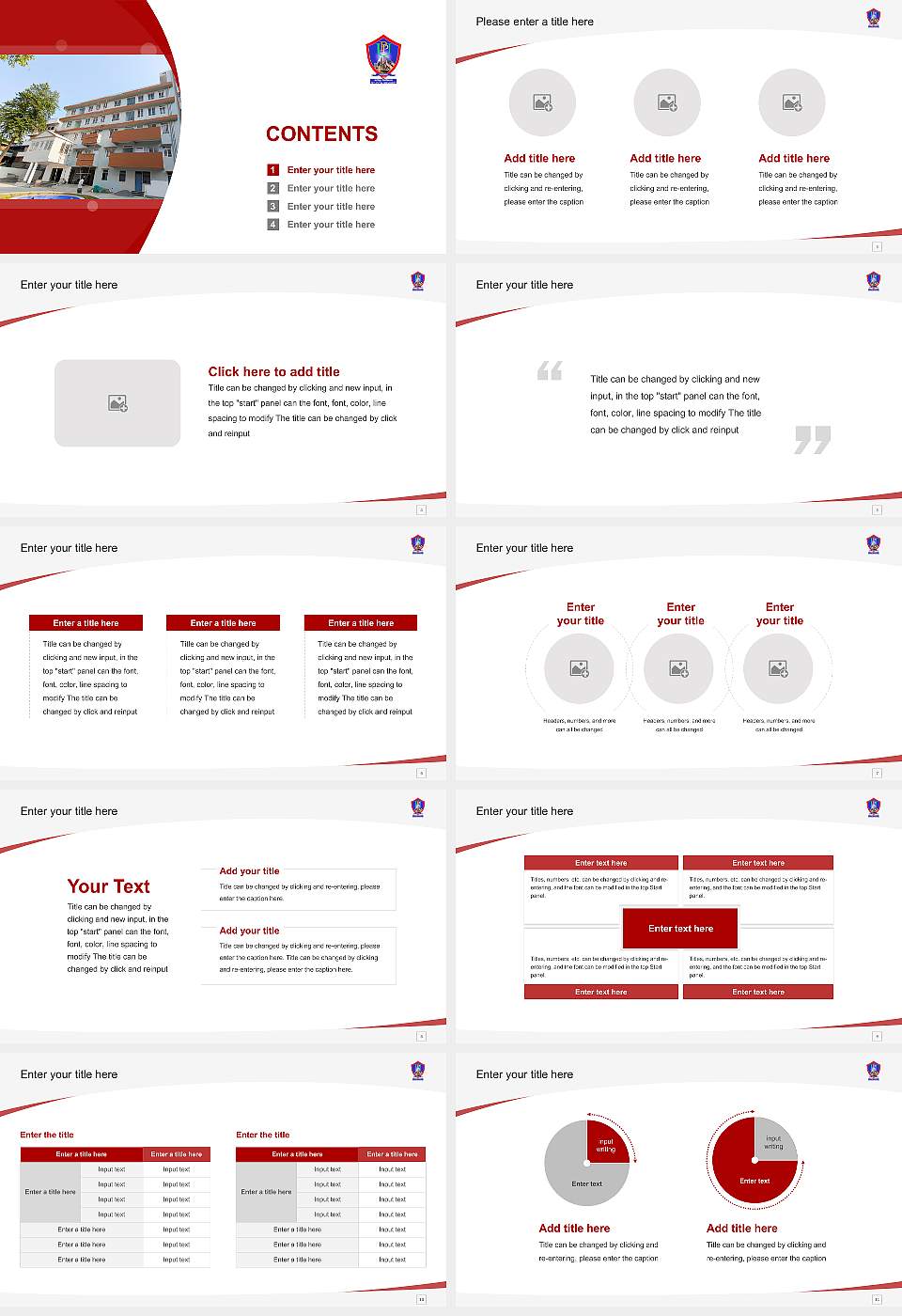 Patliputra University Course/Courseware Creation PPT Template16:9 ratio PPT effect preview image2