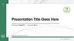 Plastindia International University Thesis Proposal/Graduation Defense PPT Template
