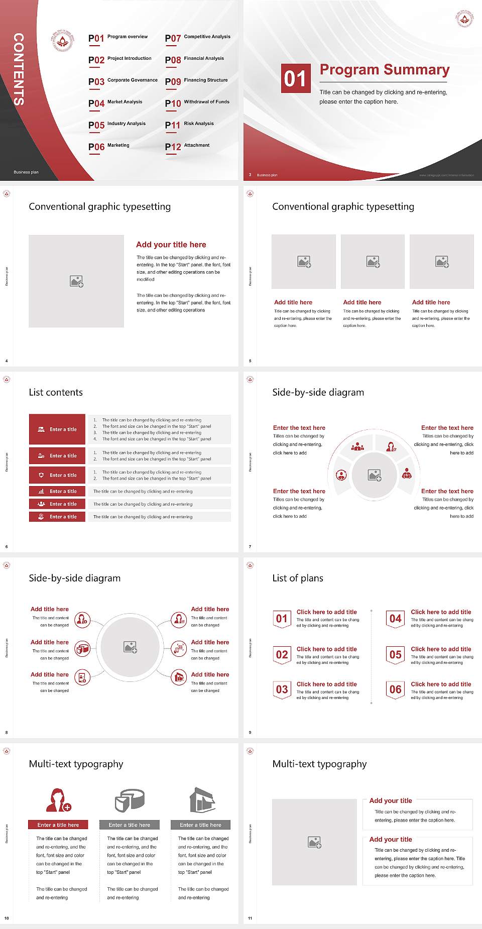National Institute of Educational Planning and Administration Competition/Entrepreneurship Contest PPT Template4:3 ratio PPT effect preview image2