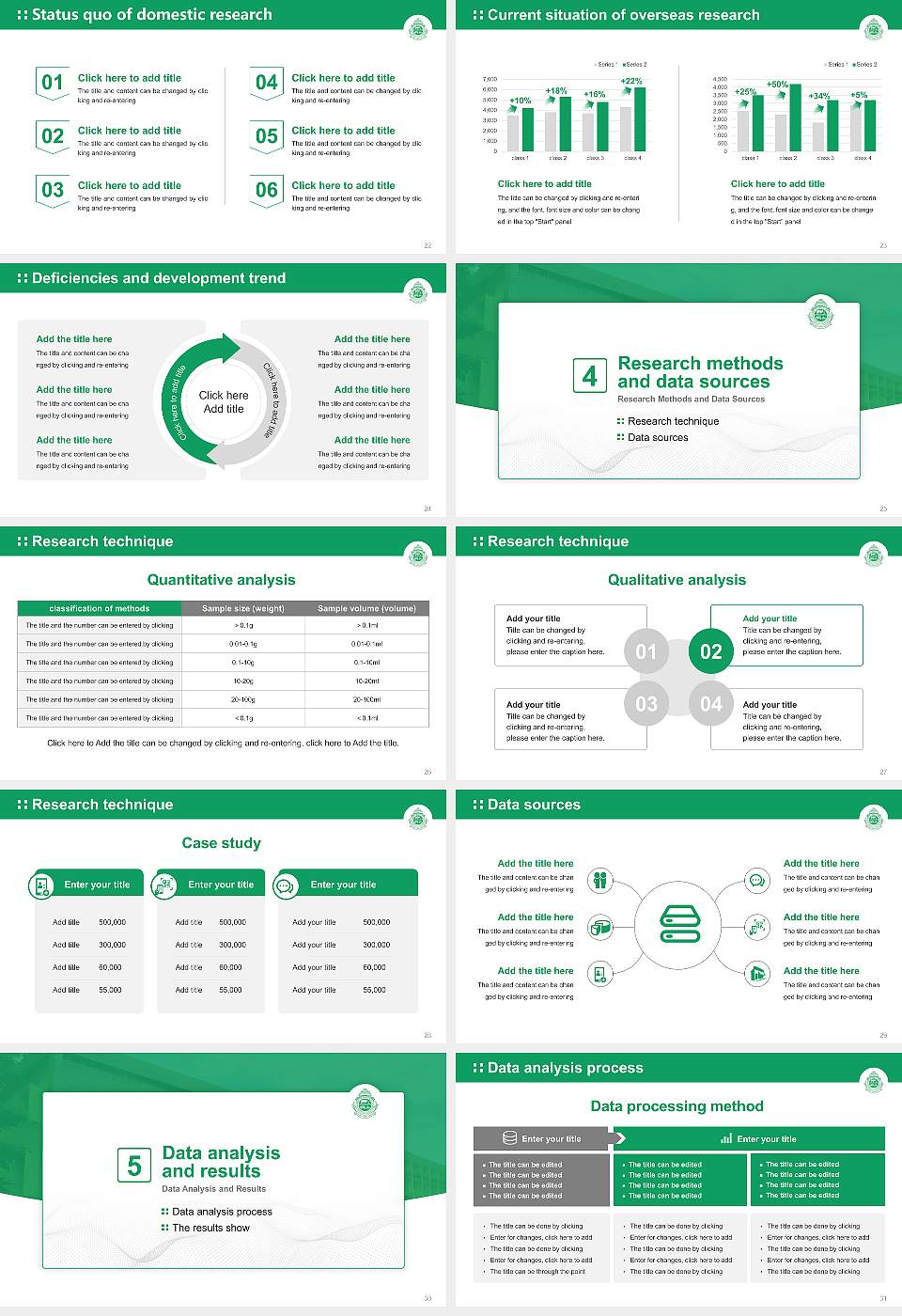 Odisha University of Agriculture and Technology Graduation Thesis Defense PPT Template16:9 ratio PPT effect preview image4