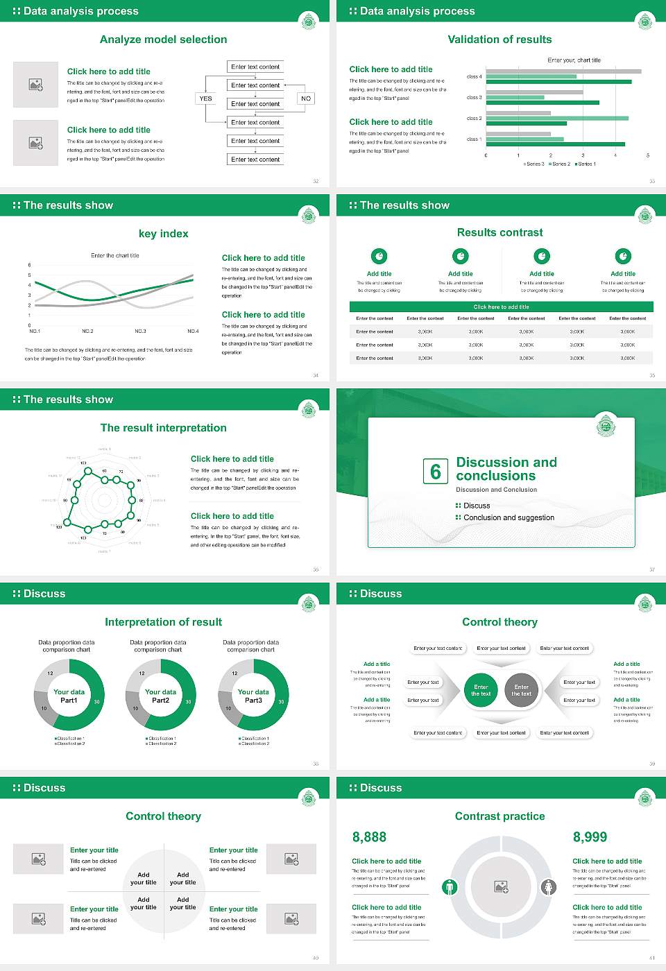 Odisha University of Agriculture and Technology Graduation Thesis Defense PPT Template16:9 ratio PPT effect preview image5