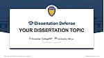 Oriental University Graduation Thesis Defense PPT Template